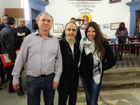 Jordi Clotet i Gisela Racero, nous president i cap de colla dels Tirallongues