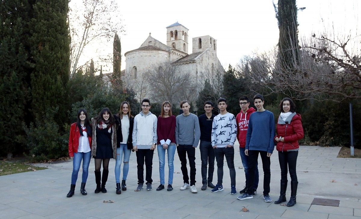 Els estudiants de la Catalunya Central que participen al programa «Bojos per la Ciència»