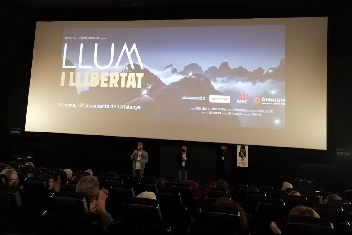 Projecció de «Llum i Llibertat» als Cinemes Bages Centre