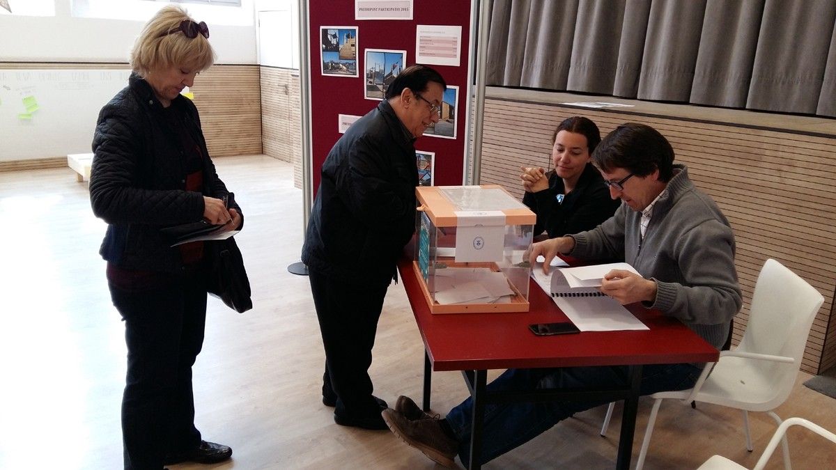 Votació del pressupost participatiu a Sant Salvador de Guardiola