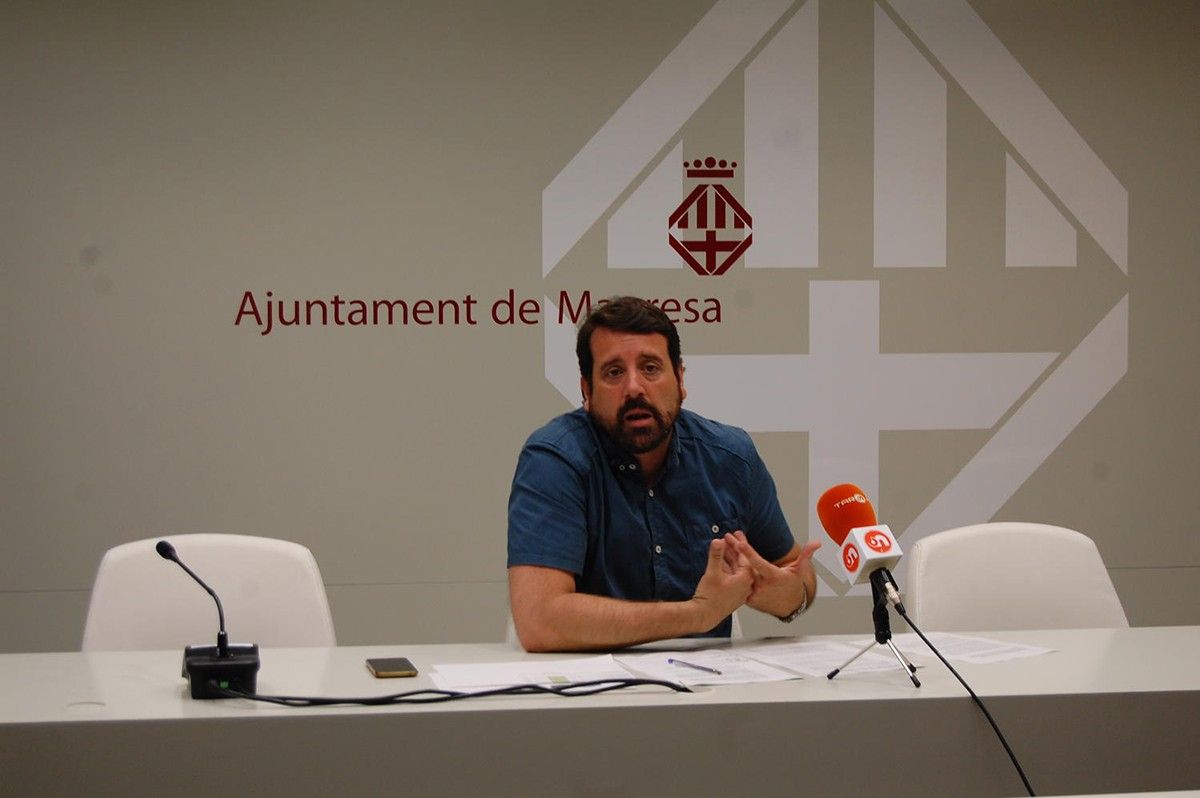 El regidor d'Esports, Jordi Serracanta