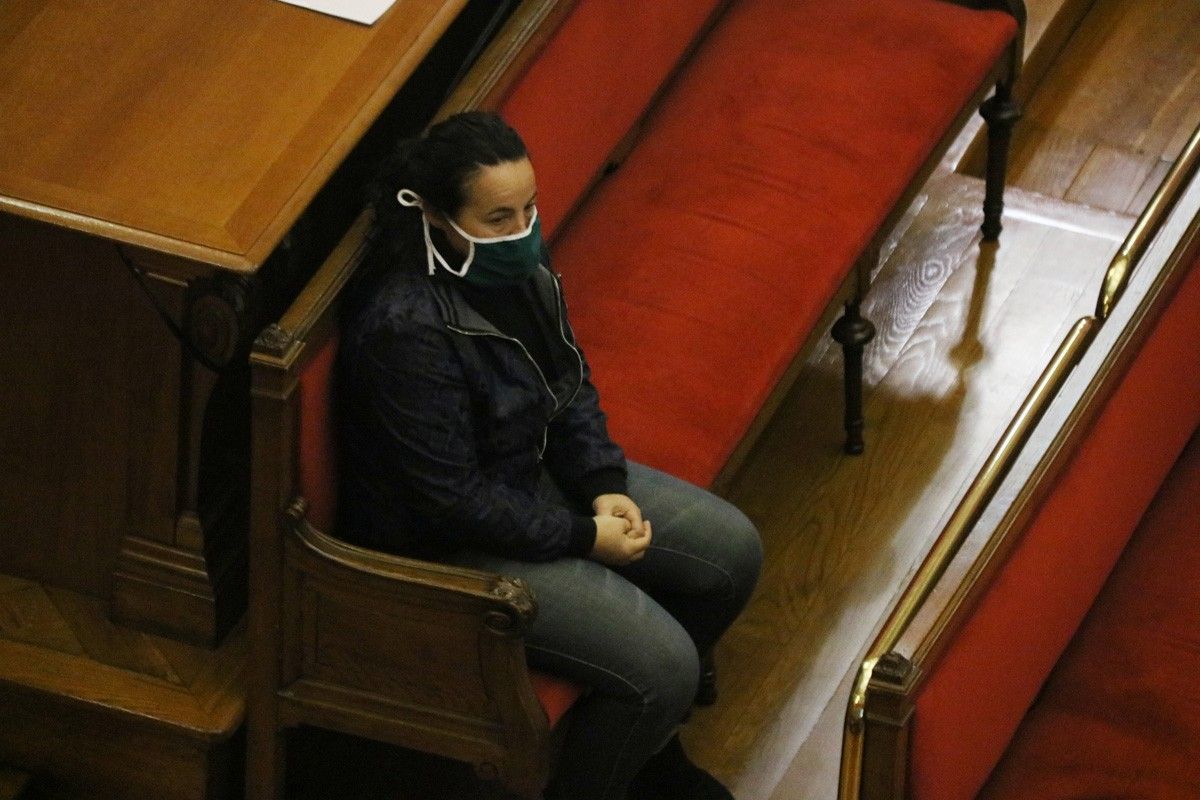 Alicia RR, la dona acusada d'apunyalar mortalment la seva parella el 2018 a Manresa