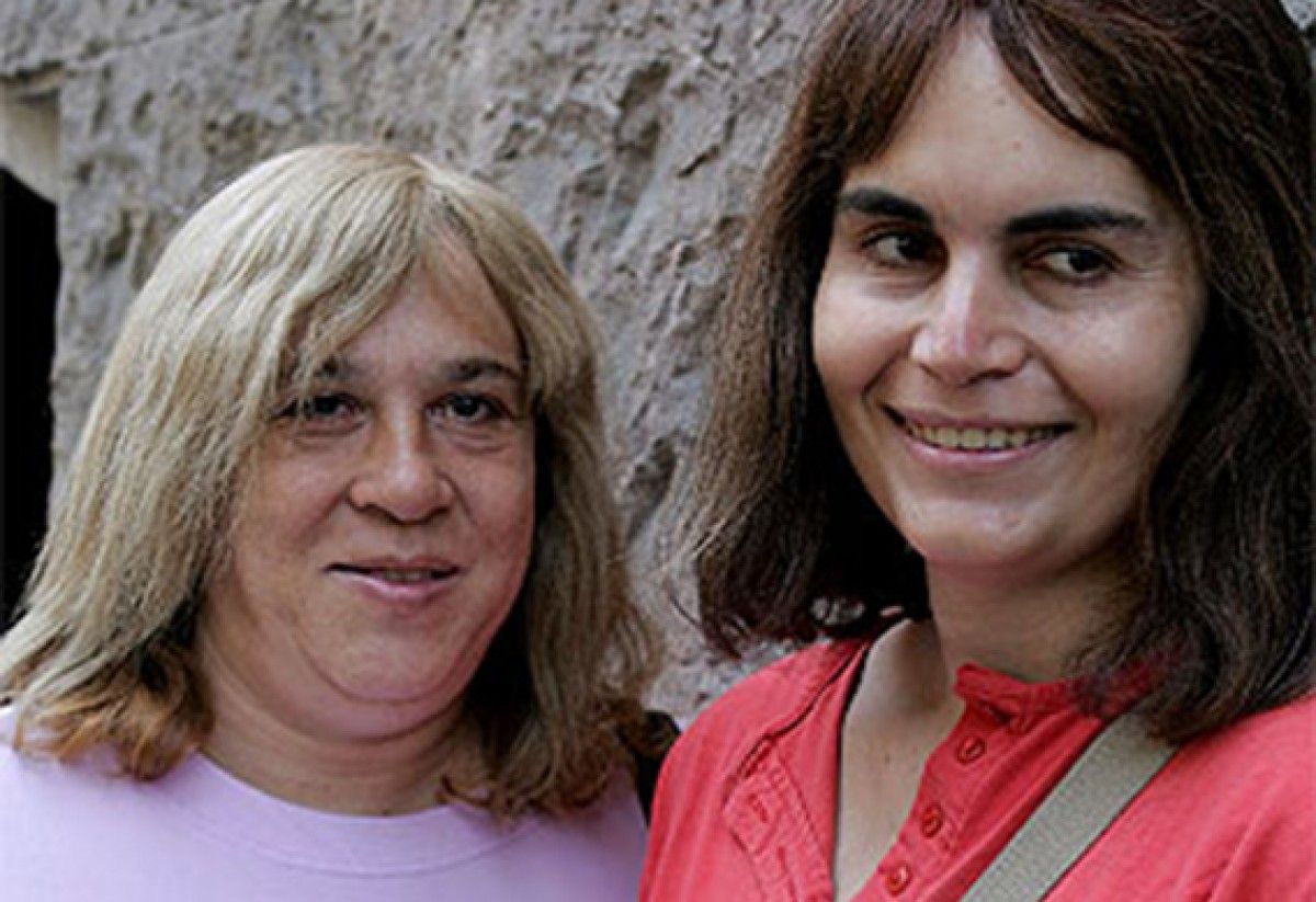 Les dues candidates d'En Comú Podem a Sant Vicenç de Castellet