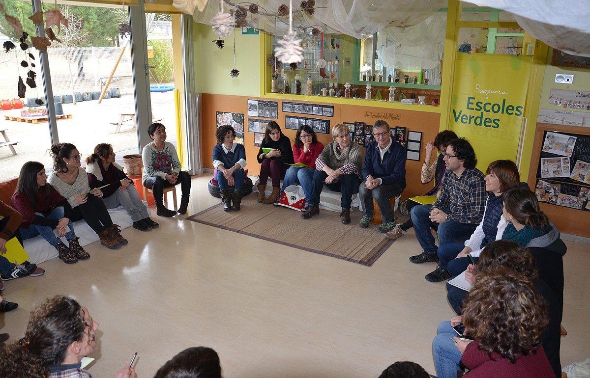 Jornada d'intercanvi d'escoles bressol verdes a Santpedor