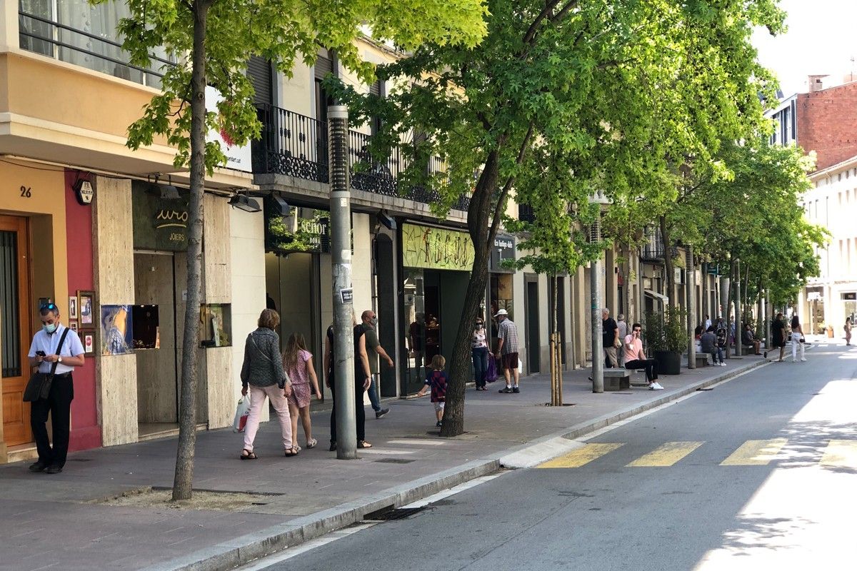 L'estudi analitza el perfil del comerç del carrer Guimerà de Manresa