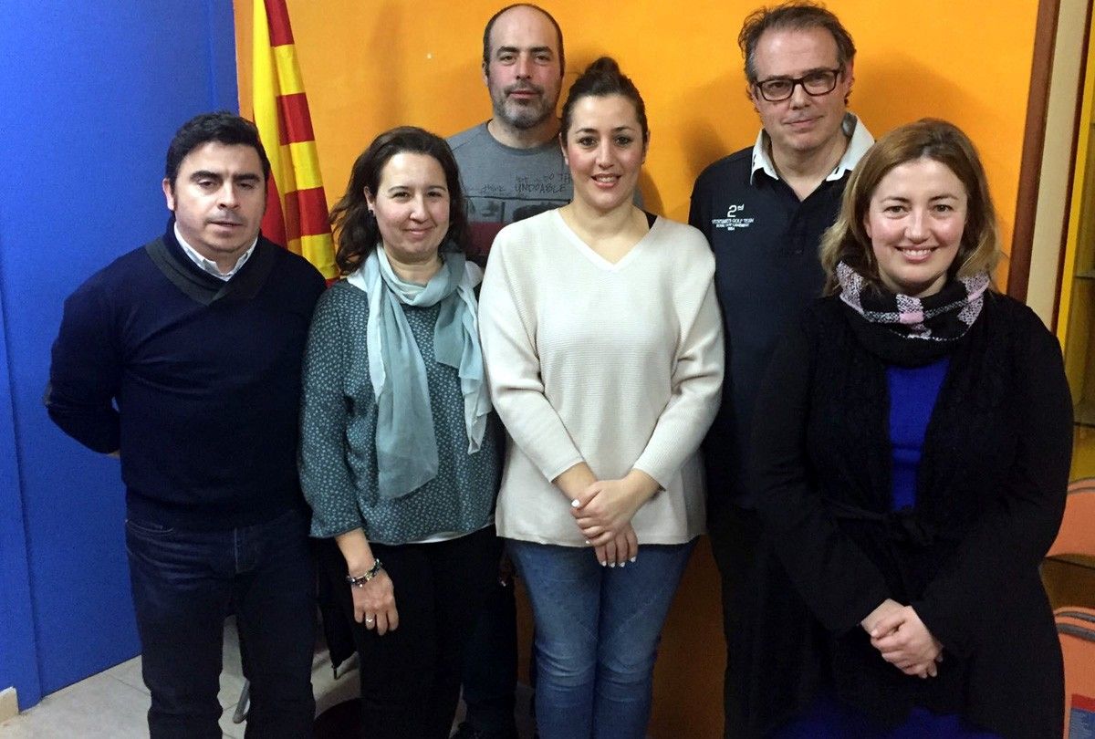 Nous membres de la direcció del PDeCat a Sant Joan de Vilatorrada