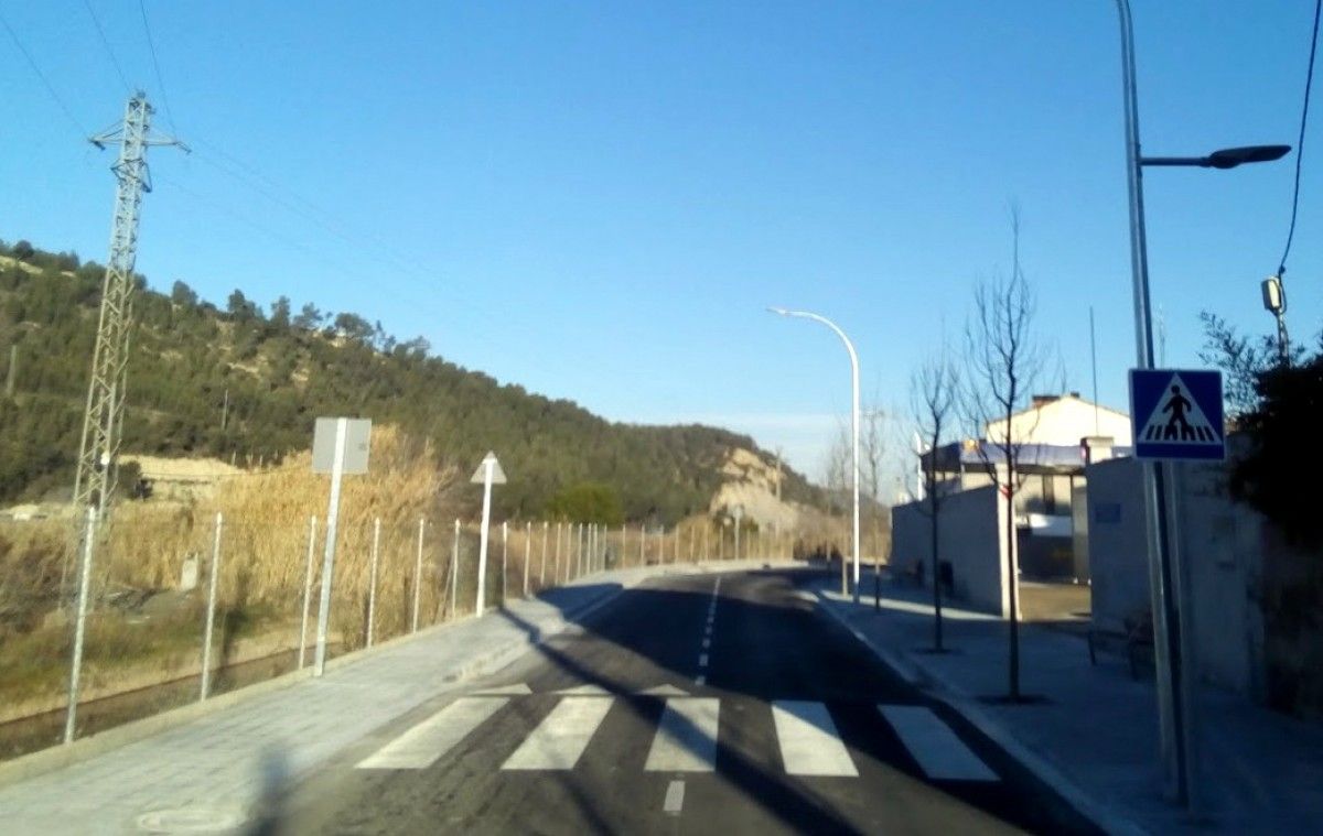 Carrer Via Augusta de Sant Vicenç de Castellet
