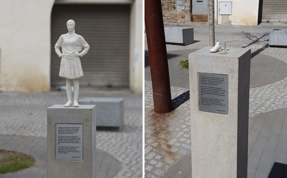 L'escultura feminista, abans i després de la destrossa