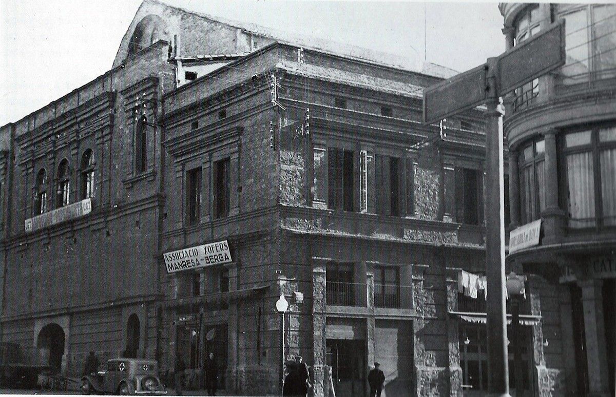 Imatge històrica del Teatre Conservatori