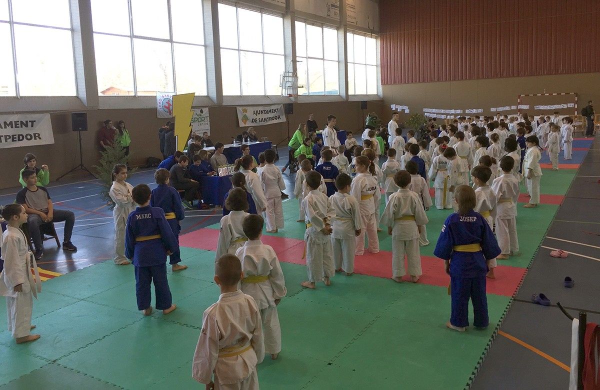 Santpedor va acollir el torneig de judo