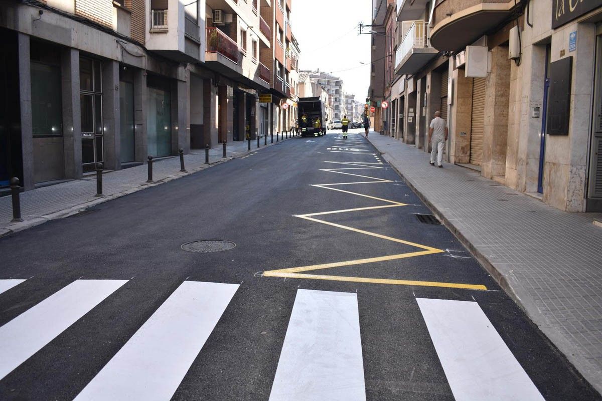 El carrer Viladordis de Manresa s'ha reobert al trànsit