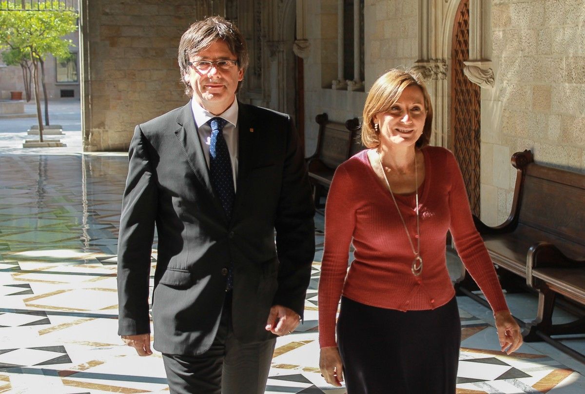 Carles Puigdemont i Carme Forcadell seran a l'estrena dels actes del 125 aniversari de les Bases de Manresa