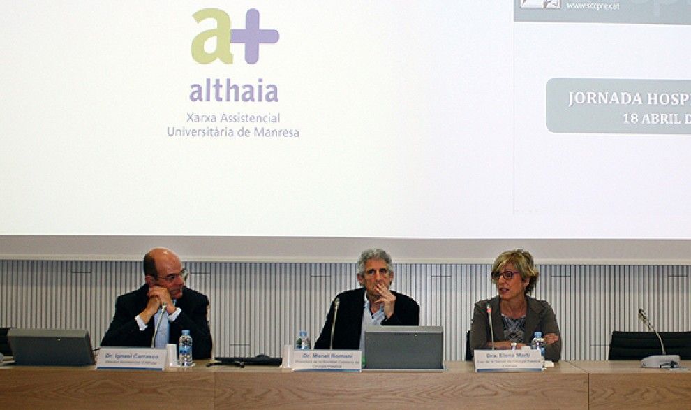Jornada de la Societat Catalana de Cirurgia Plàstica Reparadora i Estètica a Althaia.
