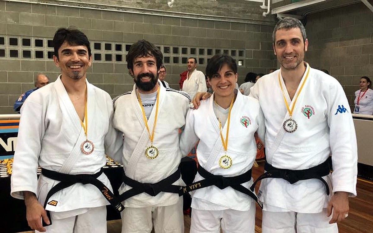 Els judokes bagencs que van participar a la Copa Espanya