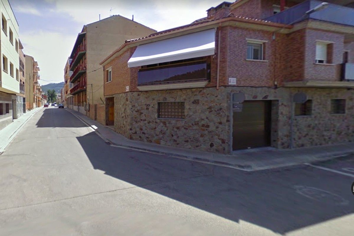 Cruïlla entre Via Augusta i carrer Cervantes a Sant Vicenç on s'ha produït la baralla