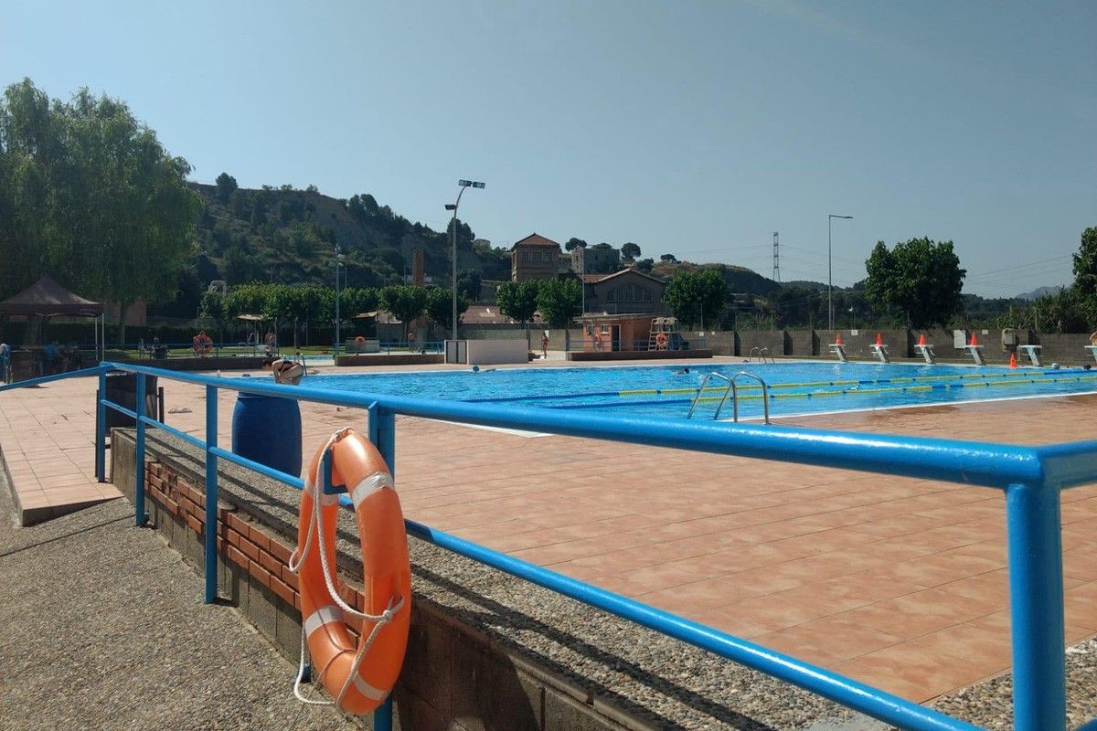 Imatge d'arxiu de les piscines de Sant Vicenç de Castellet