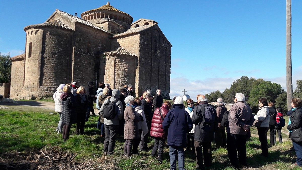 Els visitants de Sabadell a Sant Cugat del Racó