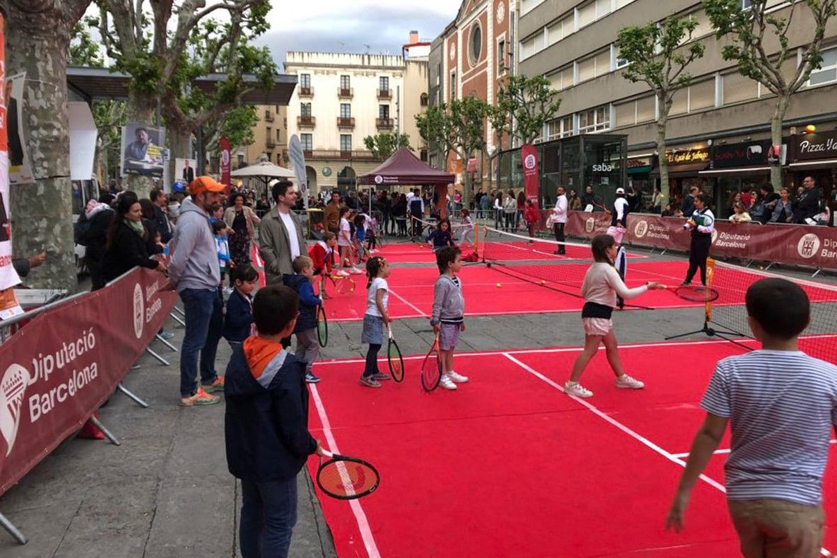 L'Street Tennis arribarà diumenge a Manresa