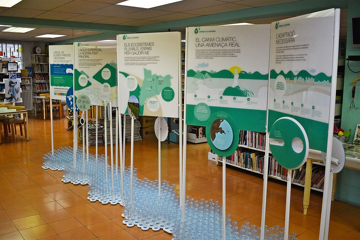 L'exposició «La vida de l'aigua» es podrà veure a la biblioteca de Súria