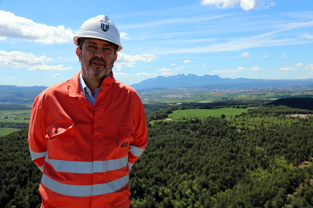 El director de Medi Ambient d'ICL Iberia a Súria i Sallent, Lluís Fàbregas