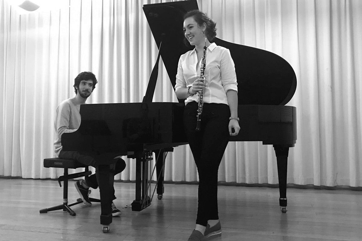 Júlia Real i José Antonio Tolosa tocaran diumenge en el marc del cicle 3/4 de música