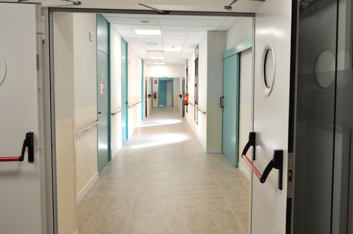 Nova unitat per a pacients Covid habilitada a l'hospital de Sant andreu