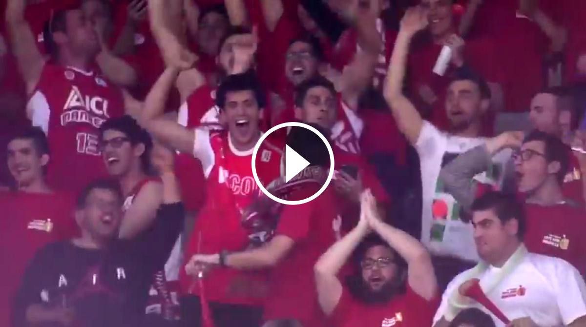 VÍDEO Arriba a Vitòria la notícia que el Movistar Estudiantes ha perdut el seu partit