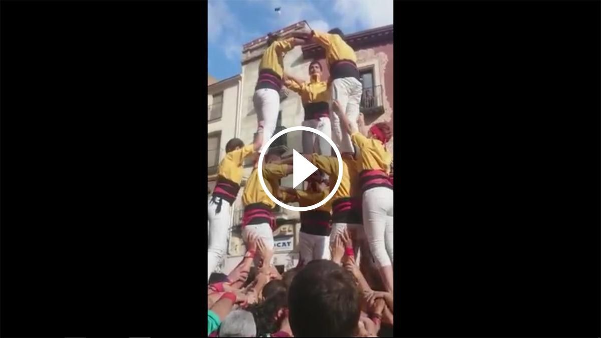 VÍDEO 3d7 descarregat pels Castellers de Santpedor a Martorell