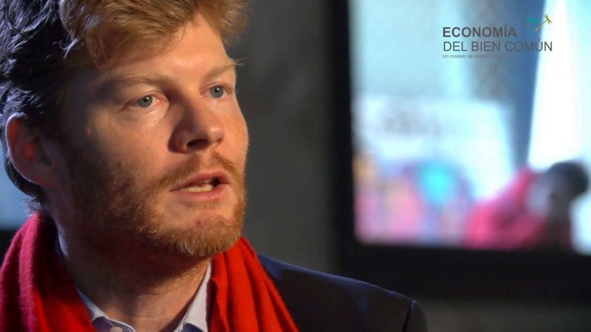 Christian Felber, en un vídeo d'Economia per al Bé Comú