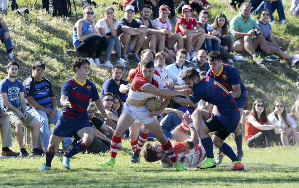 El rugby Manresa passa a la final del Campionat de Catalunya