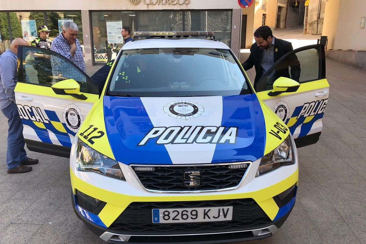 El nou vehicle policial de Sallent