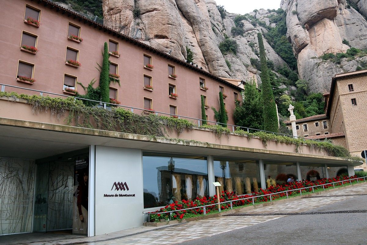 Exterior del Museu de Montserrat
