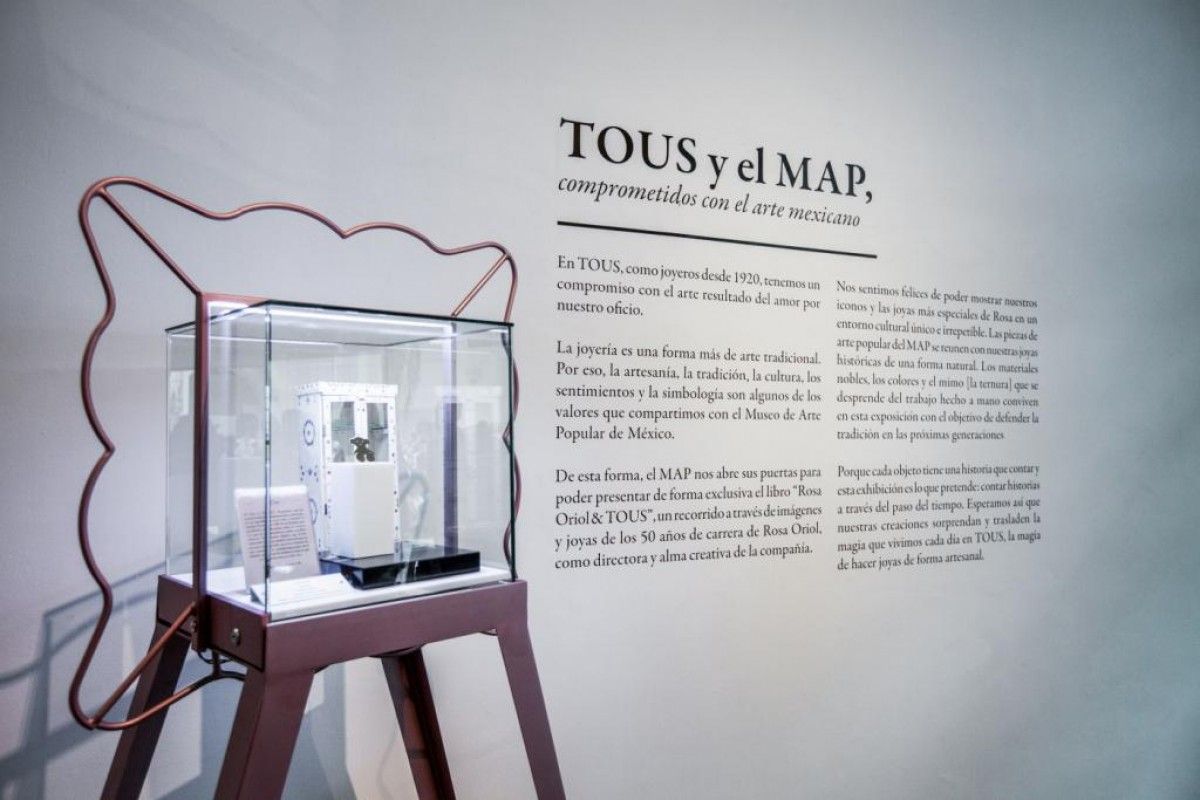 L'exposició «Tous y el MAP, compromiso con la artesanía», es pot veure al Museu d'Art Popular de Mèxic