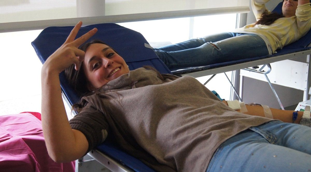 Les universitats manresanes van fer una Marató de Donacions de Sang dilluns