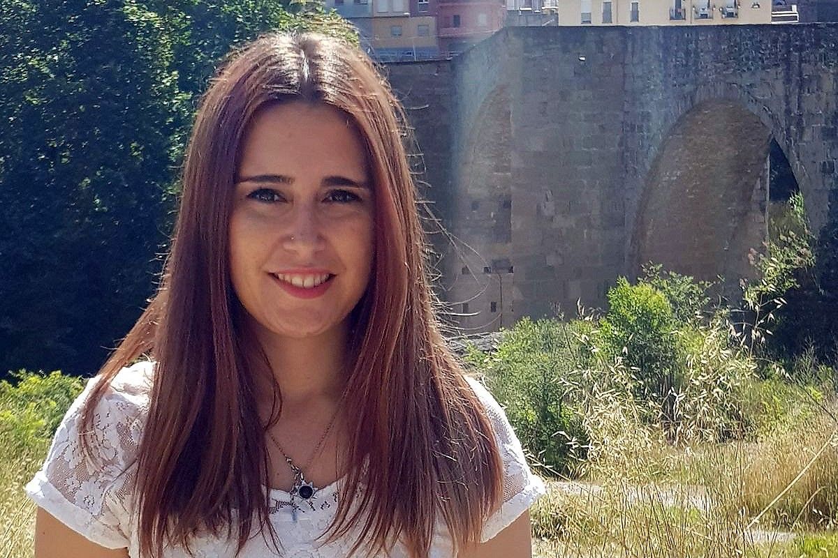 Estefania Torrente, cap de llista d'ERC al Pont de Vilomara