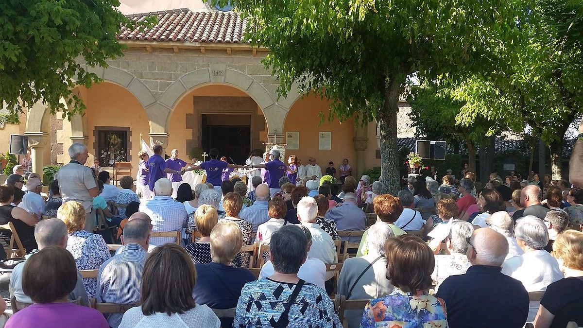 Santpedor ha celebrat la Festa de Santa Anna de Claret aquest dimarts