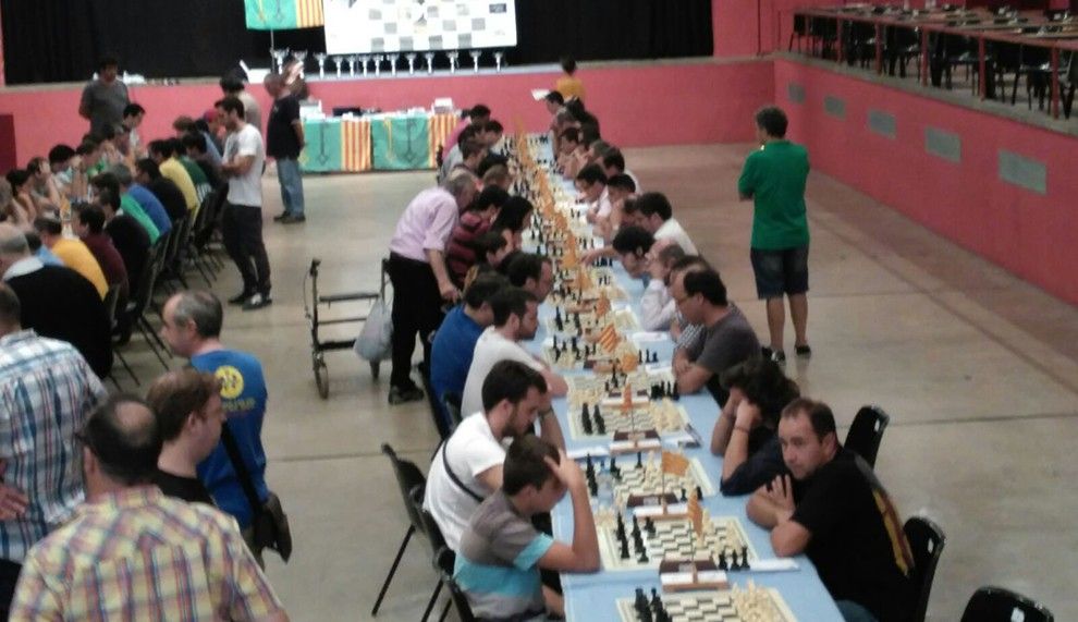 Santpedor ha celebrat la tretzena edició del seu torneig d'escacs.