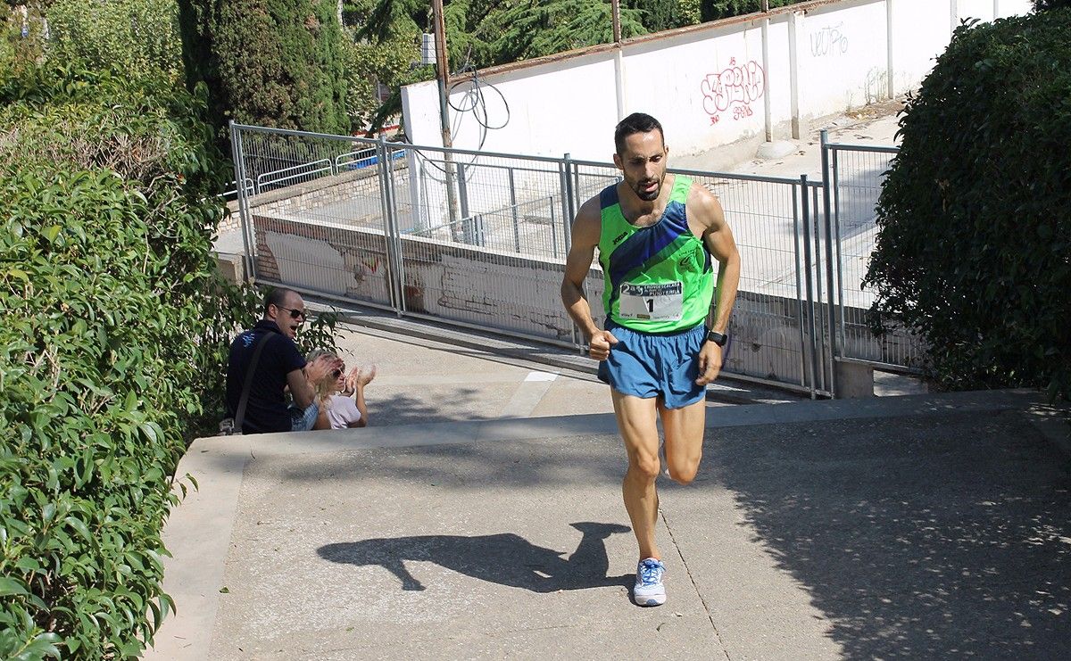 L'atleta de Puigcerdà, Abdeslam Louah, s'ha imposat en categoria masculina