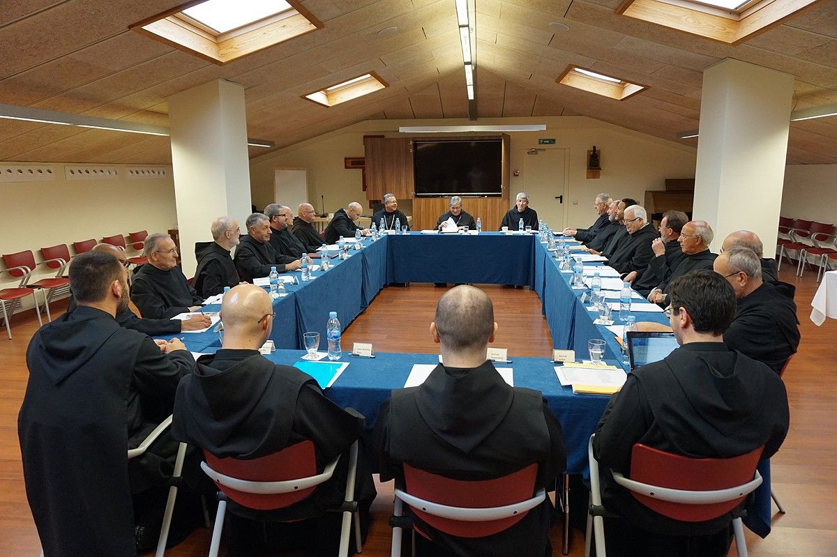 Reunió del Capítol Provincial de la Província Hispànica de la Congregació Benedictina Sublacense-Cassinesa