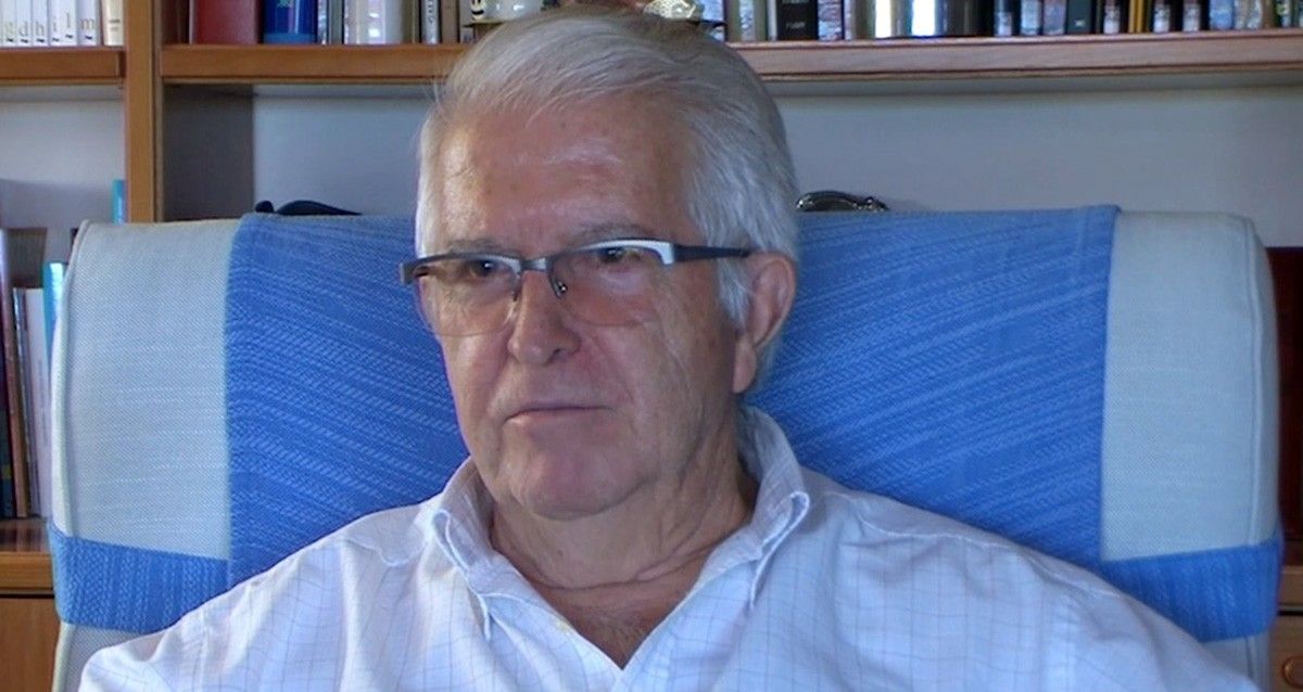 Antonio Doñate Martín, durant l'entrevista