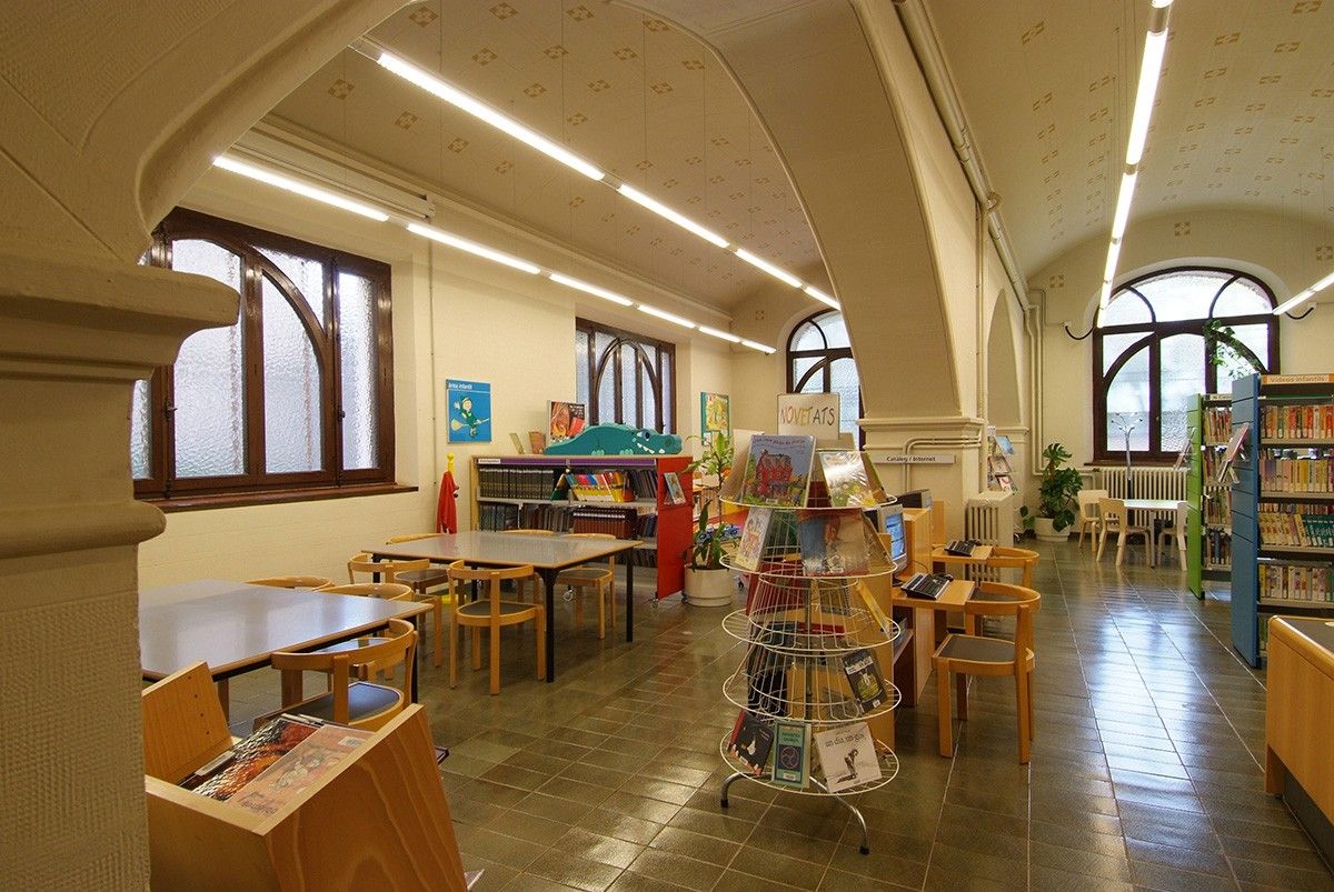 Sala infantil de la biblioteca de Moià