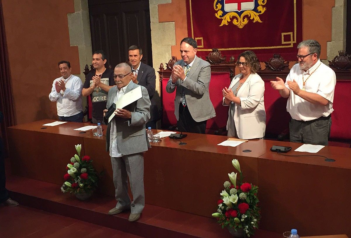 Josep Rueda la Medalla de la Ciutat al Mèrit Cívic el 2017