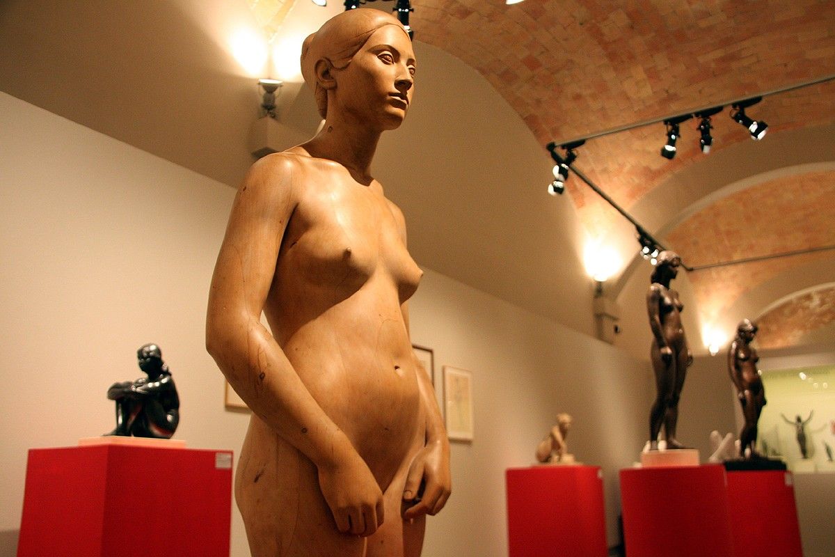 Escultures de Jassans a l'exposició del Museu de Montserrat