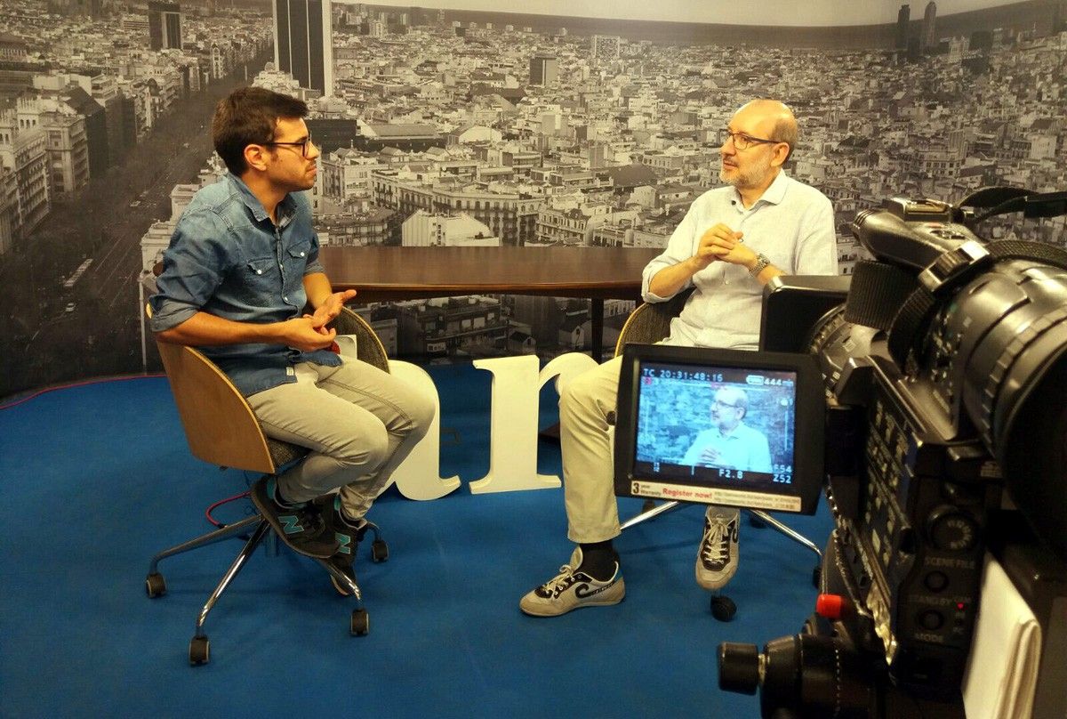 El pregoner de la Festa Major, Antoni Basas, també serà entrevistat pel Canal Taronja