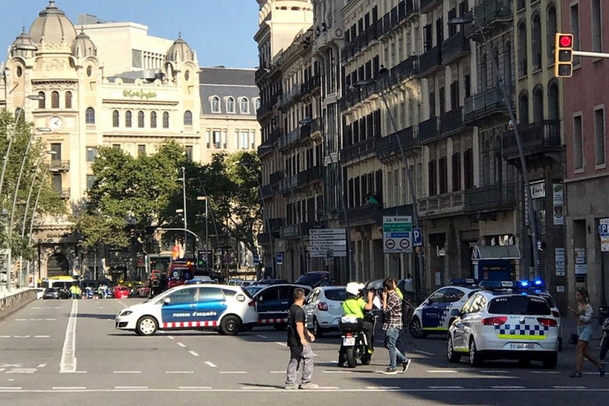 Barcelona ha estat objectiu del terrorisme aquest dijous