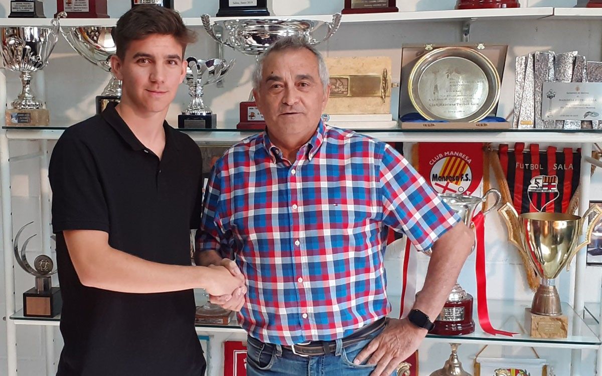 Marc Morral serà el jugador més jove de la plantilla del Manresa FS