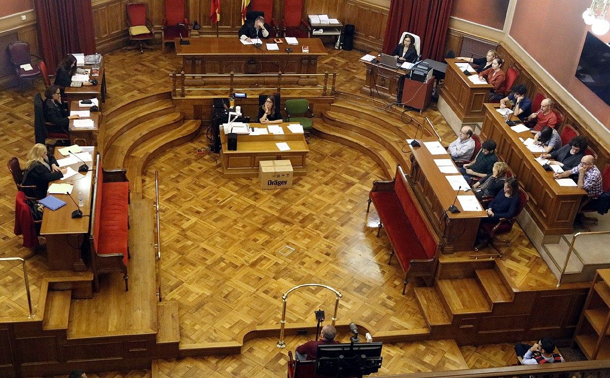 Pla general del judici amb jurat a l'Audiència de Barcelona