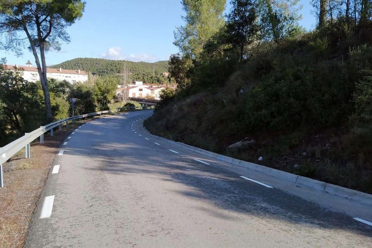 Pont d'accés a Valls de Torroella a la BV-3002
