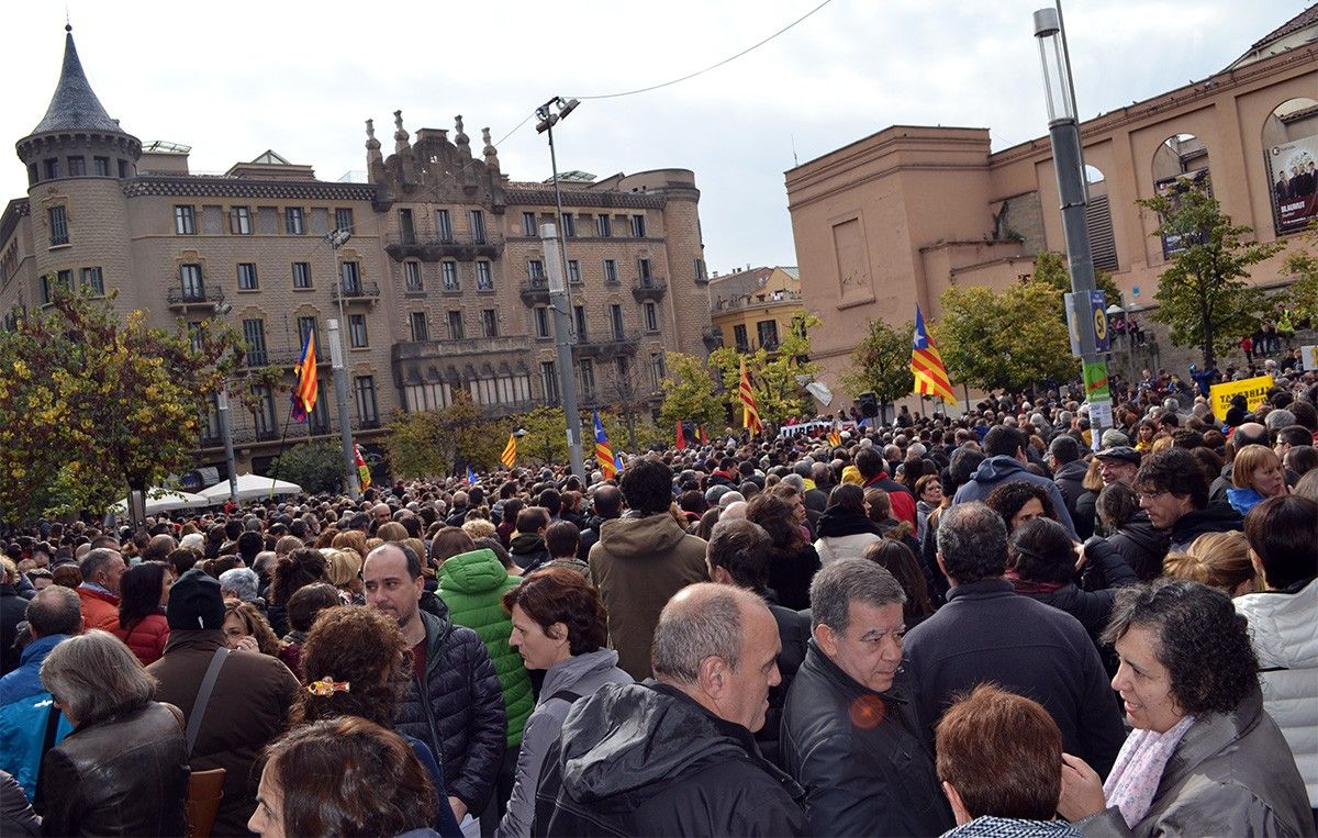 La plaça Sant Domènec tornarà a ser l'eix central de la maniffestació