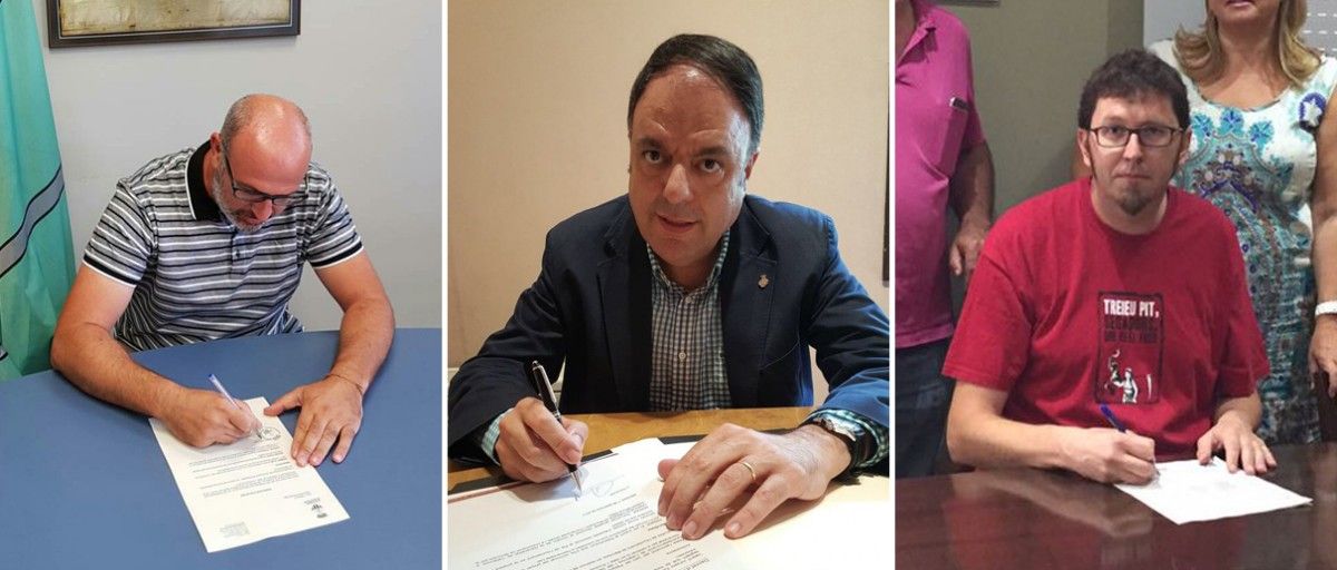 Codina, Junyent i Casals, tres dels alcaldes investigats
